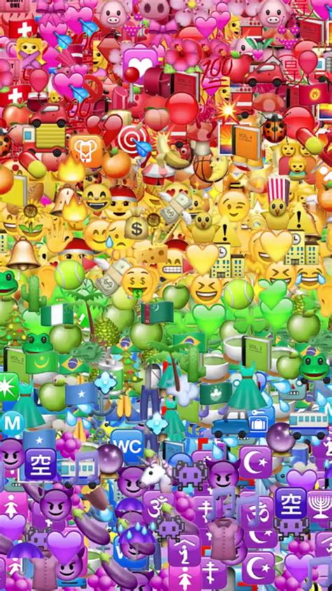 Emoji Backgrounds Emoji Wallpaper Iphone Rainbow Wallpaper Cute