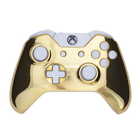 Xbox One Wireless Custom Controller Chrome Gold White