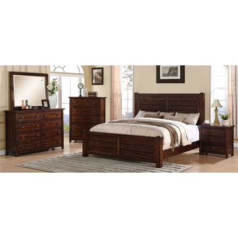 Overstock Bedroom Sets Acme Furniture Tyler 4 Piece Cream And White