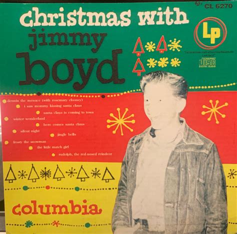 Jimmy Boyd Christmas With Jimmy Boyd Cdr Discogs