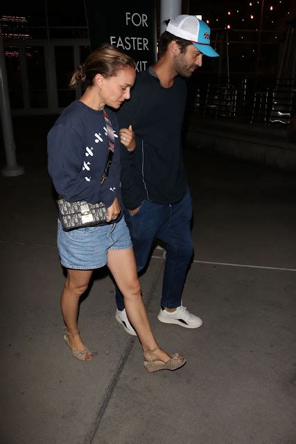 Natalie Portman And Benjamin Millepied At Arclight In Hollywood 30 July
