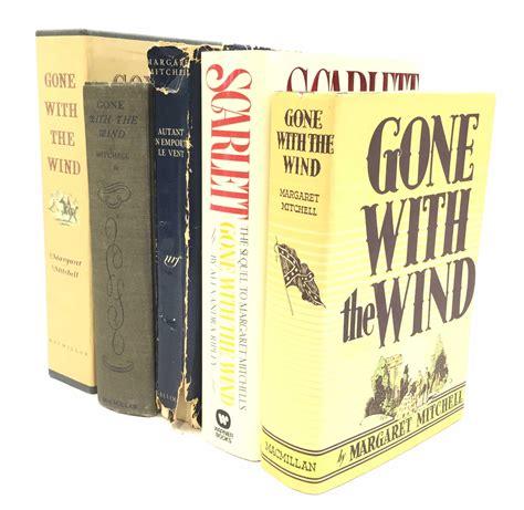 Lot 5 Large Format Gone With The Wind Books