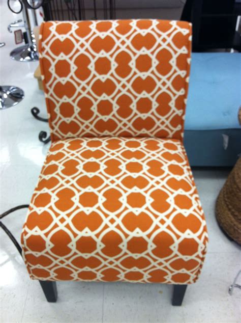 Our Orange Pattern Chair For The Living Room Starting To Put The