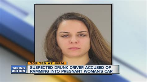 Suspected Drunk Driver Accused Of Ramming Into Pregnant Womans Car Youtube