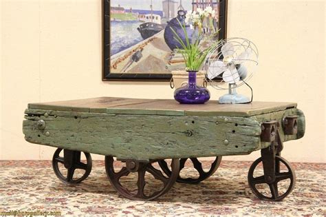 Shop for industrial cart coffee table online at target. Railroad Industrial Cart Coffee or Cocktail Table from ...