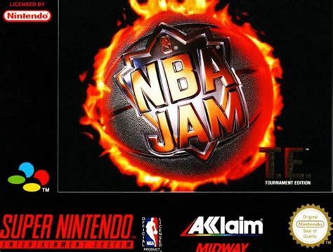 Nba Jam Tournament Edition Its On Fire Nba Jam Nba Super Nintendo