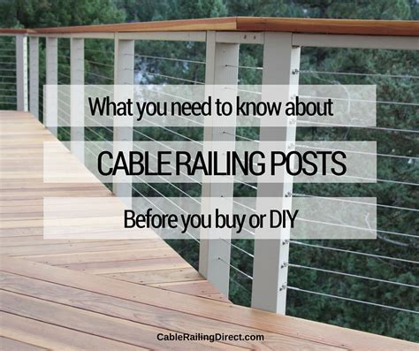 (see below for a shopping list, tools, and ste. How To Build Your Cable Rail System | Diy deck, Building a ...
