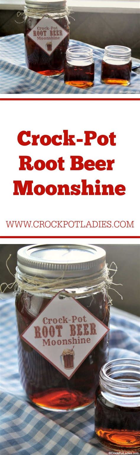 Everclear grain alcohol or vodka. Crock-Pot Root Beer Moonshine Recipe! | Recipe in 2020 ...