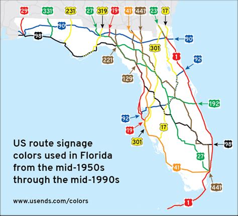 Current And Historic Us Highway Maps