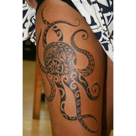 28 Tribal Octopus Tattoos And Designs