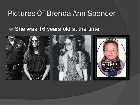 Brenda Spencer Victims
