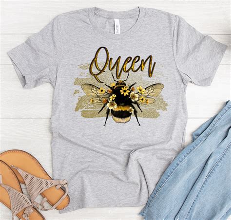 Queen Bee Shirt Queen Bee Tee Bee Tshirt Save The Bees Bee Etsy