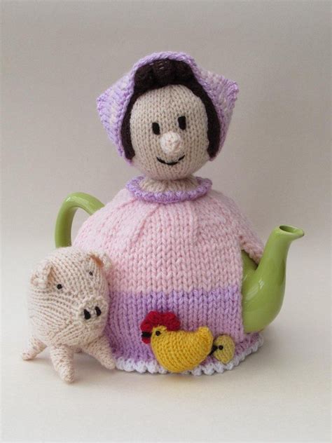 Farmers Wife Tea Cosy Knitting Pattern By Teacosyfolk Tea Cosy Knitting Pattern Knit Tea Cozy