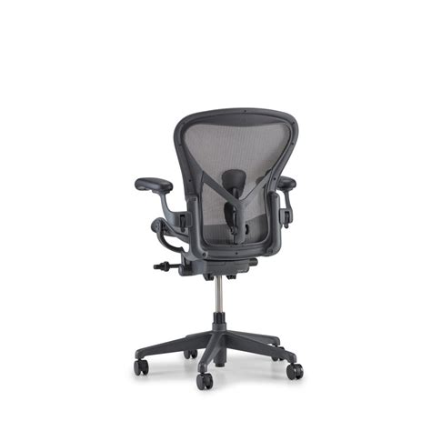Great savings & free delivery / collection on many items. Herman Miller Aeron Chair Graphite - Size C (large) - Precision