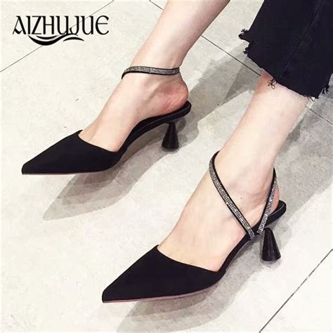 sexy hasp rivet heels female leather high heeled pumps stiletto heel pointed toe hollow