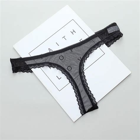 Cheap Amazing Women S Lingerie G String Lace Underwear Femal Sexy T Back Thong Low Waist