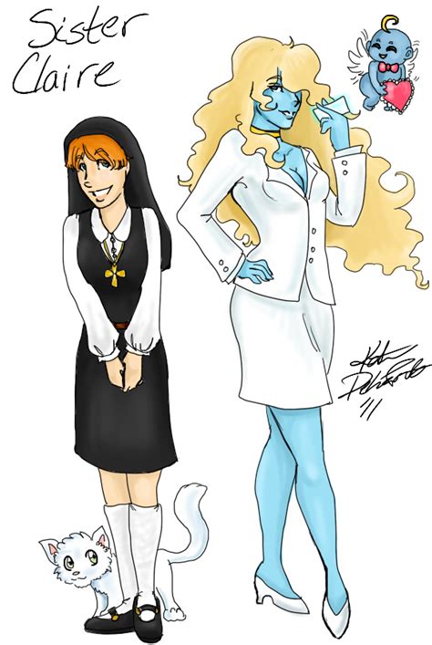 Fanart Sister Claire By Elizabeth Evilchibi On Deviantart