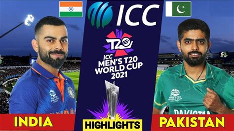 Ind Vs Pak 16th T20 World Cup 2021 Match Highlights Hotstar Cricket