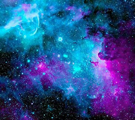 Blue And Purple Galaxy Wallpapers On Wallpaperdog