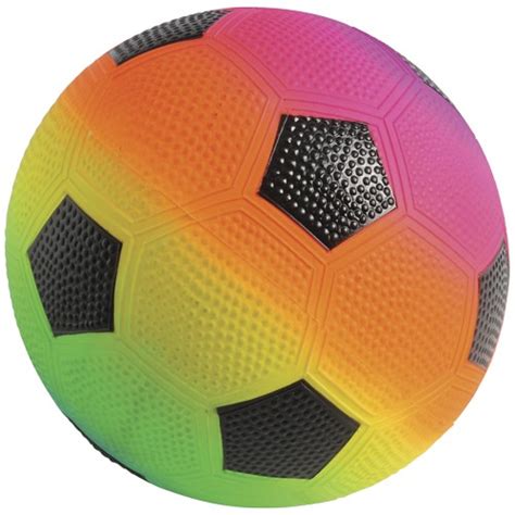Rainbow Soccer Balls 6 Inch 108 Pcs Gs873