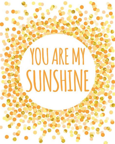 You are my sunshine, my only sunshine. Quotes about Love : Love quote idea - "You are my sunshine ...