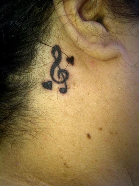 Most people don't know the difference, but the bass clef looks like half a hear already. Treble Clef Tattoos Designs, Ideas and Meaning | Tattoos ...