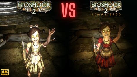 Bioshock 2 Graphics Comparison Original Vs Remastered Gtx1060 4k
