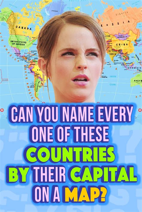 Quiz Can You Name Every One Of These Countries By Their Capital On A