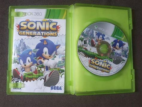 Jogo Xbox 360 Sonic Generations Em Manaus Clasf Jogos