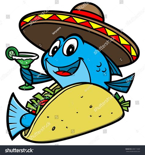 Restores 5602 health and 5602 mana over 20 sec. Fish Taco Cartoon Stock Vector 208111609 - Shutterstock