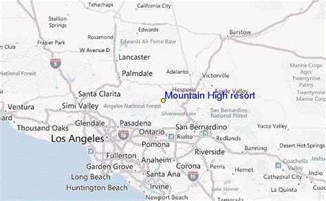 Mountain High Resort Ski Resort Guide Location Map And Mountain High