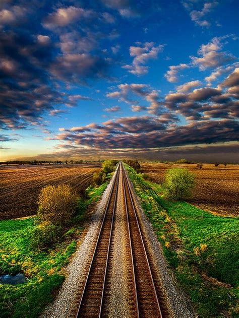 Double Rail Kenosha Wisconsin Landscape Photography