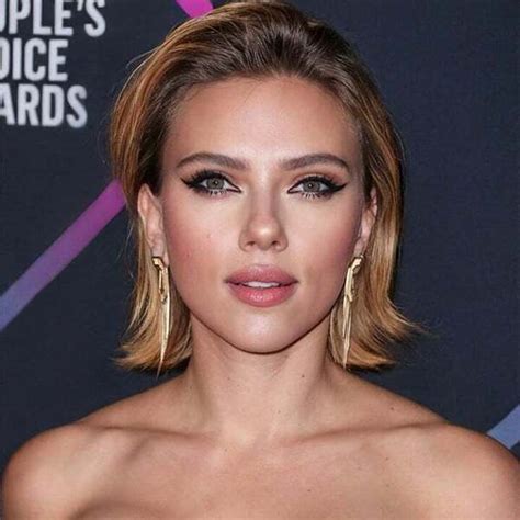 Scarlett Johansson Short Hair 2022