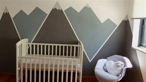Battoo not all who wander are lost wall decal mountain vinyl sticker 30 w 11.5 h family kids room mural motivation love home travel hobbit. Mountain Mural Baby Room - YouTube