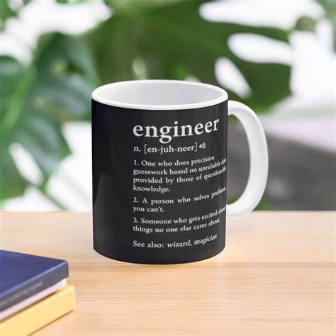 Engineer Definition Funny Computer Mechanical Engineering T Coffee