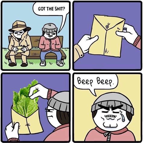 He Got The Shit Beep Beep Lettuce Know Your Meme