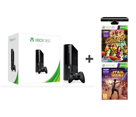 Microsoft Xbox 360 250gb Stingraykinectadventuresstarwars Konsole