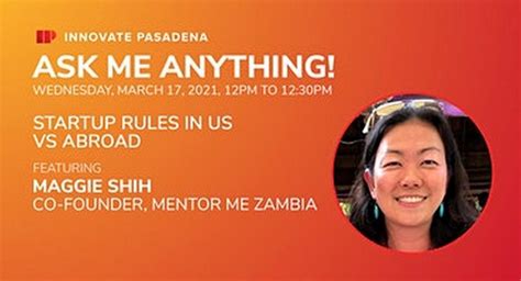 Innovate Pasadena Ask Me Anything Series Startups Rules In The Us Vs