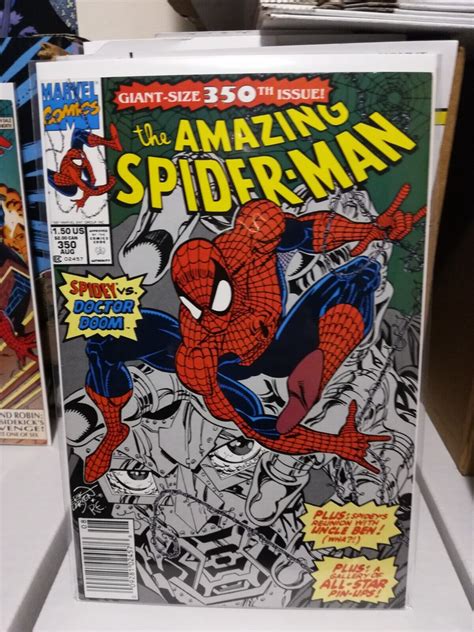 Amazing Spider Man 350 Doctor Doom Newsstand Vf Marvel Comics Ebay