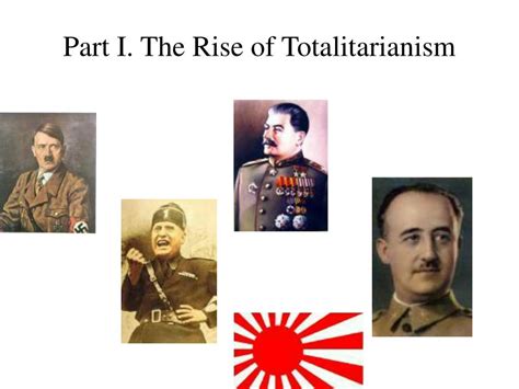 Ppt Part I The Rise Of Totalitarianism Powerpoint Presentation Free