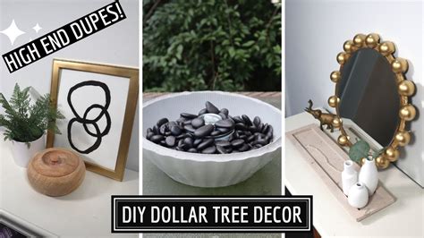 Diy Dollar Tree Home Decor High End Dupes From Brands You Love