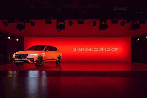 Genesis Unveils The All New Gv80 Coupe Concept In New York