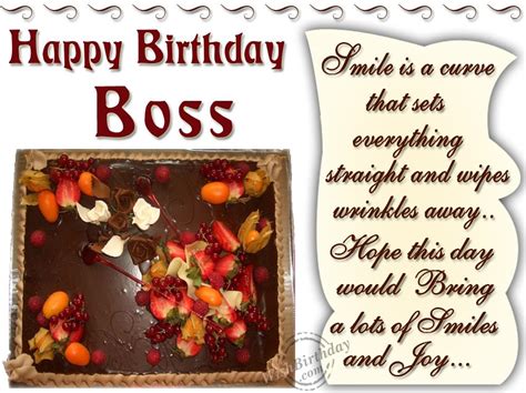 If your boss is celebrating his/her big day and you are wondering what sort of message to send to him to add flavor to that day for him/her to feel appreciated, then we've got you covered. funny-love-sad-birthday sms: birthday wishes for boss