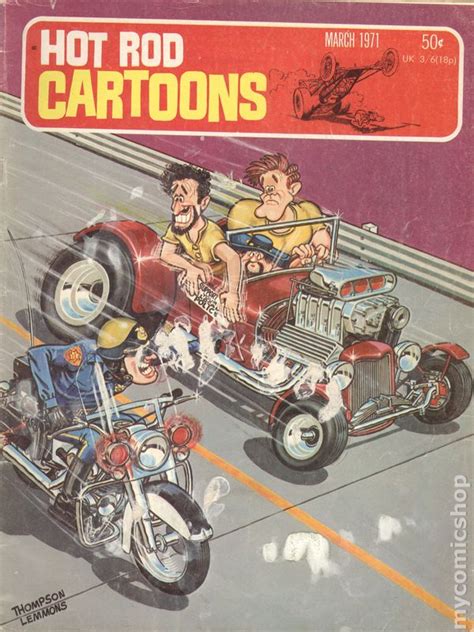 Hot Rod Cartoons Peterson Publishing Magazine Comic Books