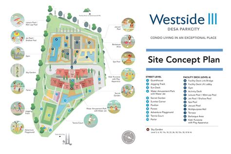 After booking, all of the property's details, including telephone and address. Map & Spot Illustration for Desa Park City- Westside II on ...