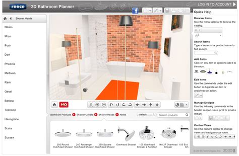 New Easy Online 3d Bathroom Planner Lets You Design Yourself The