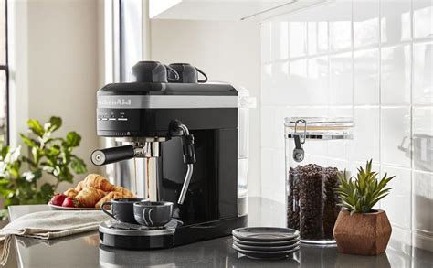 Kitchenaid Semi Automatic Espresso Machine Kes6403 Black