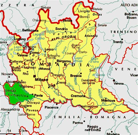 Carta fisica in vendita in collezionismo in lombardia: Cartina Topografica Della Lombardia | Tomveelers
