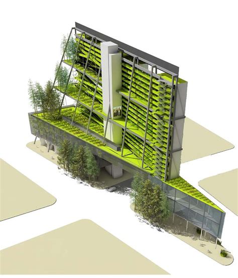 Vertical Farm Building For Dense Downtown By Mithun Architects Seattle