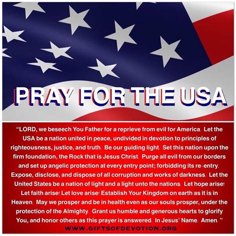 Pray For The Usa 🇺🇸 ️🤍💙 ️🤍💙 Prayer For Our Country Prayers For